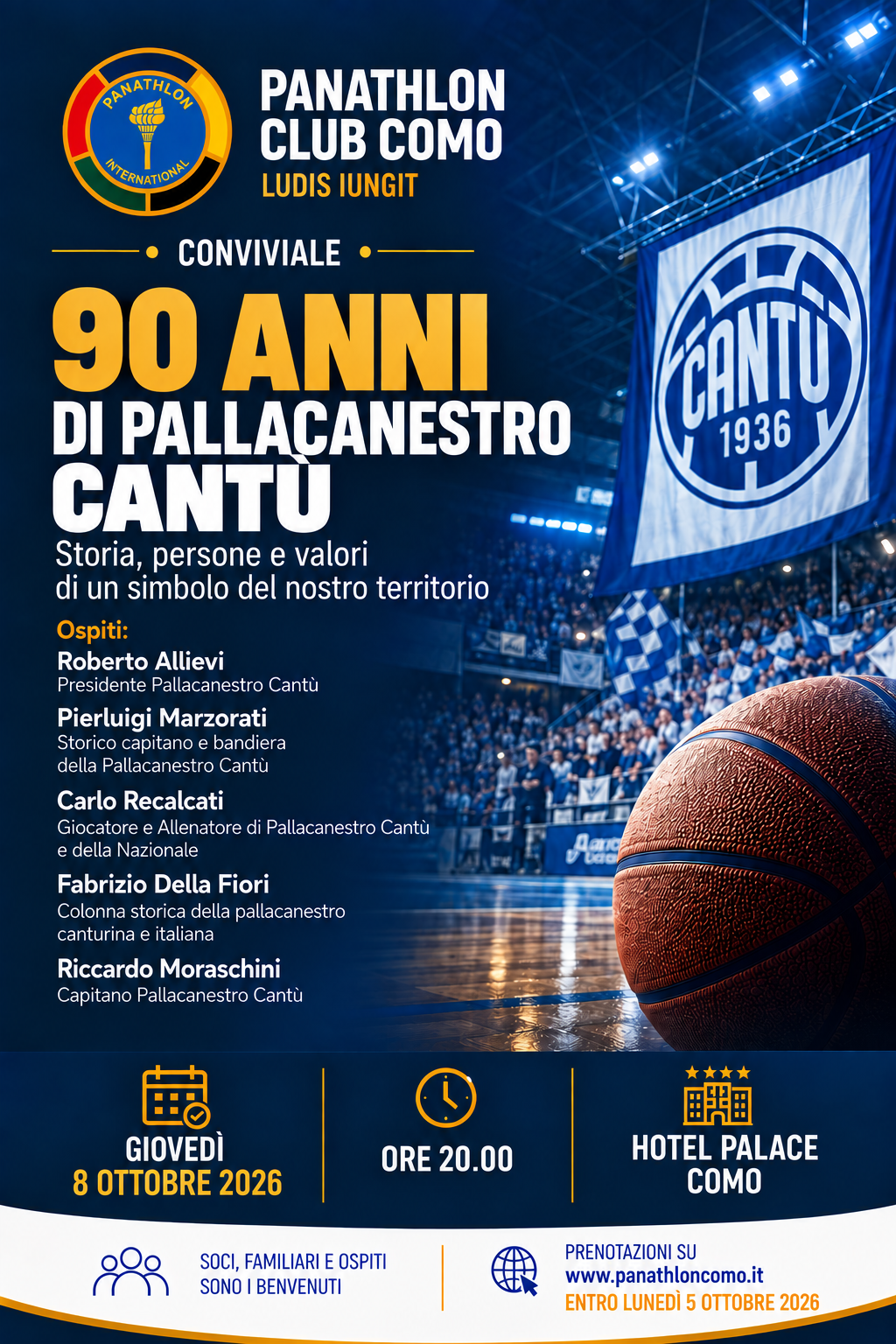 90 ANNI DI PALLACANESTRO CANTU'